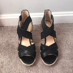 Liz Claiborne Helena Wedge Sandals